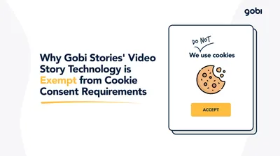 Why Gobi Stories' video technology does not require cookie consent