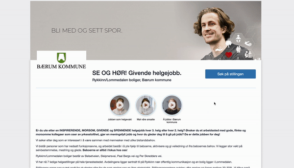 Gobi Stories i Bærum kommunes stillingsannonser